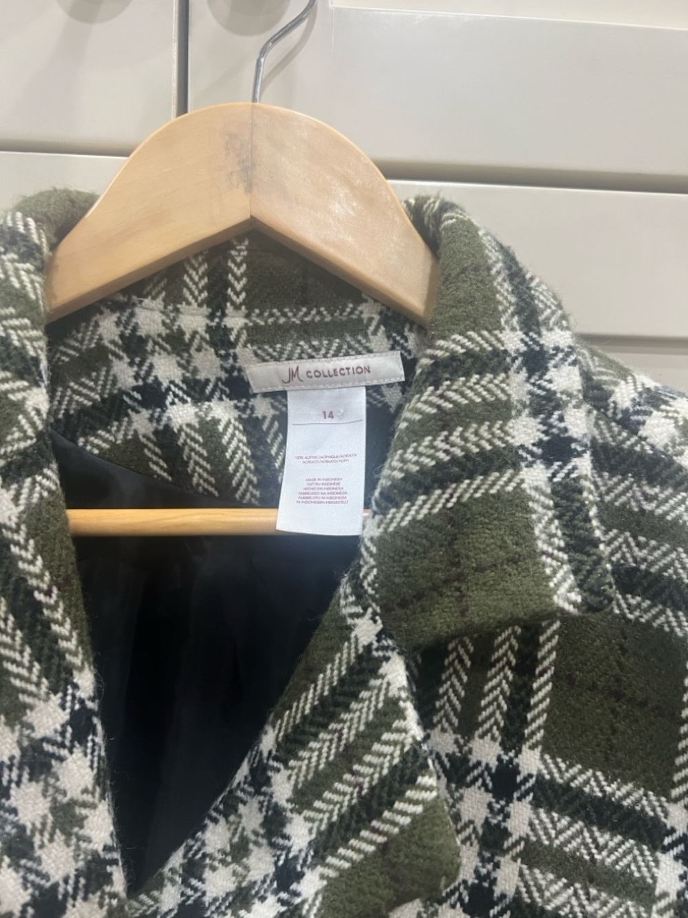 Plaid jacket - Picture 3 of 3